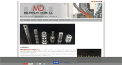 Desktop Screenshot of mecanitzatsdaser.com